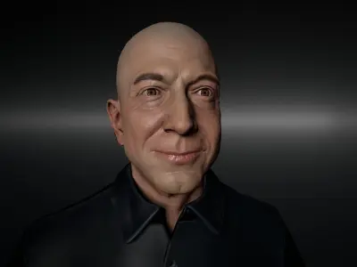 Jeff Bezs 3D character--coolgames 3D model