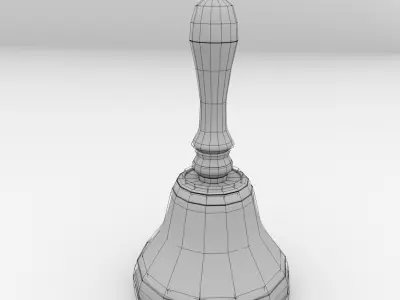 School Bell 3D model