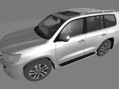 Toyota Land Cruiser Model 3D model