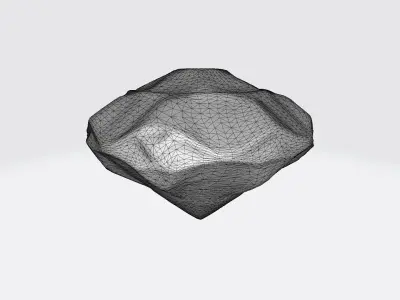 3d Model Cursed Diamond Of The Lost King  3D model