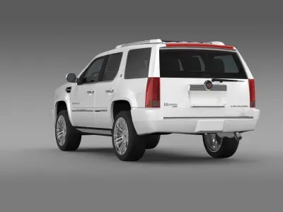 Cadillac Escalade Hybrid 2013 3D model
