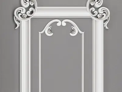 Sahra Wall Modeling 01 Low-poly 3D model