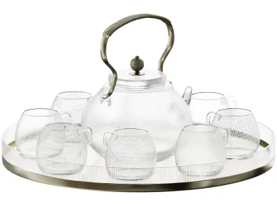 Decorative set 3D model