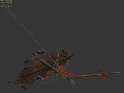 Game Shipwreck - Shipwreck 07 3D model