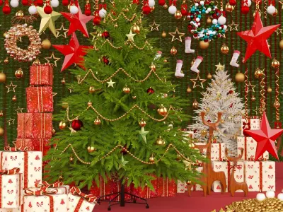 Christmas Trees  3D model