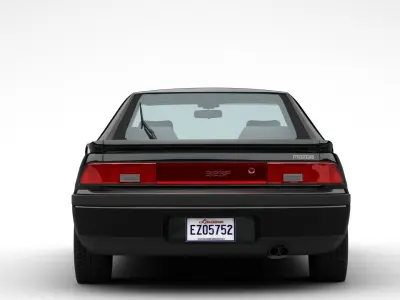 Mazda 323 F 1991 3D model