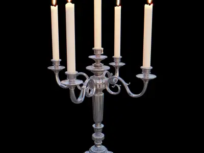 Candelabra Chandelier 3D model