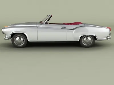Borgward Isabella Convertible 3D model