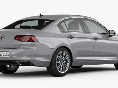 Volkswagen Passat 2020 3D model