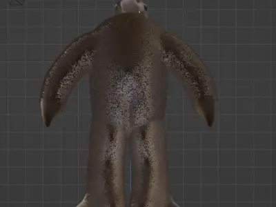 free King Kong model Free 3D model