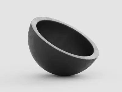 John Dawson when objects work bowl Free low-poly 3D model