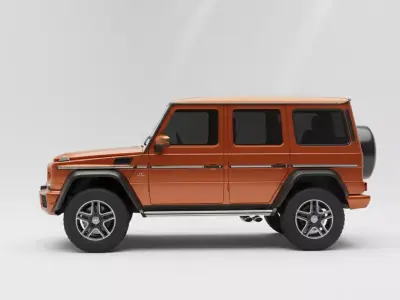 Mercedes-Benz G-Class G-Wagon 4x4 Low-poly 3D model