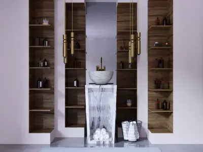 Interior-Bathroom - 260523 3D model