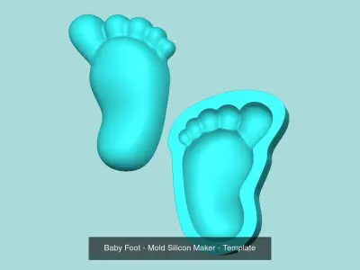 06 Baby  Themed - Mold Silicon Maker - Collection