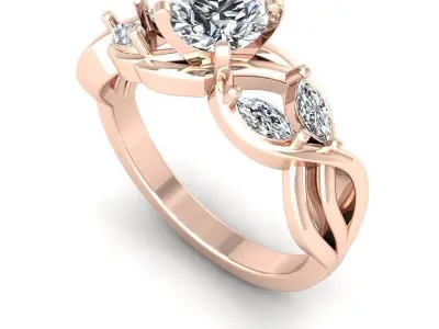 3D CAD NJ-1162-Ring 3D print model