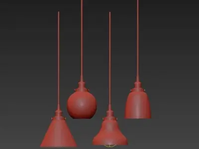 Single Pendant 3D model
