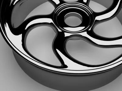 Car Rim Wheel 3D model