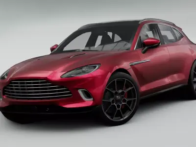 Aston Martin DBX 2022 3D model