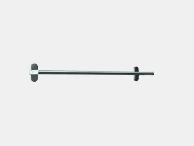 BROGRUND Towel rail 1 Low-poly 3D model