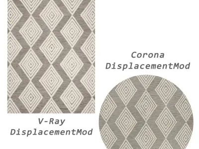 Rugs No 407 Low-poly 3D model