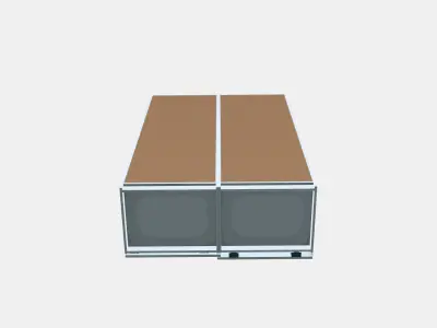 PAX - GRIMO Wardrobe 6 3D model