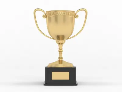 Cups Trophy 3D model get