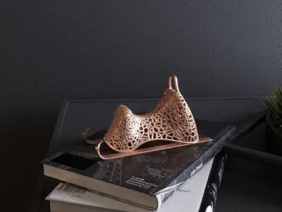 Christmas Sleigh Home Decoration  jewelry 3D print model