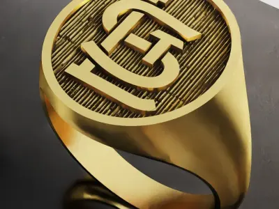 St Louis Cardinals Baseball Fans Rings 3D Print Models 3D print model