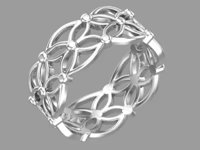 ring ornament  3D print model