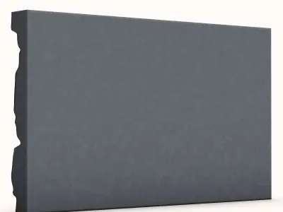 Layered Granite Wall Environment 3D model