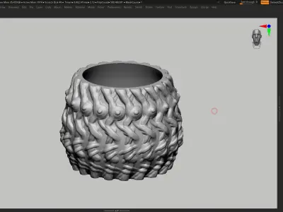 vase 3d print 395  3D print model