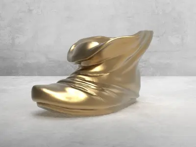 Shoe Plant Pot 3D print model Free 3D print model