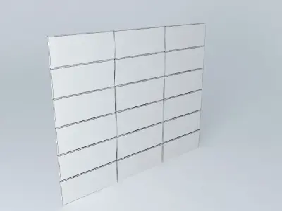 Beveled mirror Free 3D model