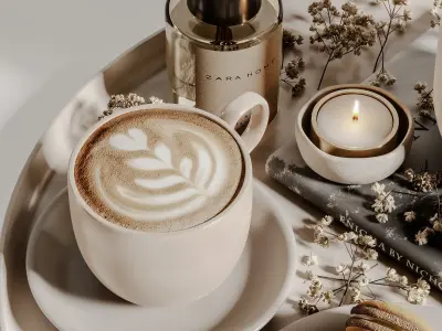 decorative set 137 3D model