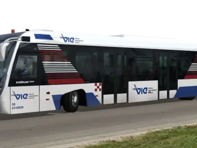 Cobus 3000 Vienna Airport Low-poly 3D model