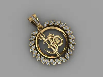 FASION PENDANT UNIK 3D model