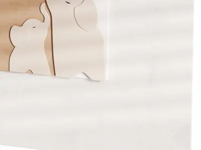 Decorative Wall panel  37 3D model