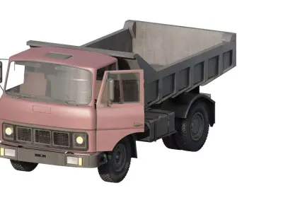 MAZ  dump truck 3D model