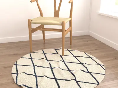 Rugs No 450 Low-poly 3D model