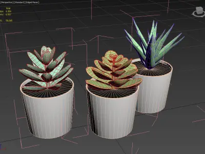 Fejka Houseplants 3D model