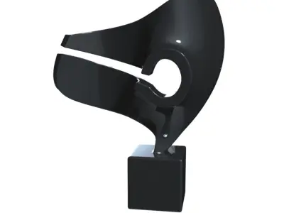 sculpture model 1 Low-poly 3D model