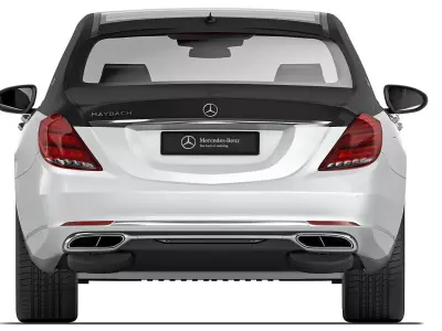 Mercedes-Benz S-Class Maybach 2019 3D model