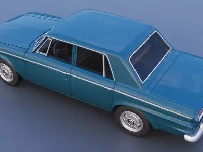 Studebaker Commander 4 Door 1964 3D print model