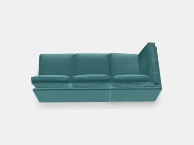 KIVIK Cover for corner section 1 Low-poly 3D model