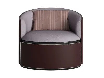 Mere Round Armchair 3D model