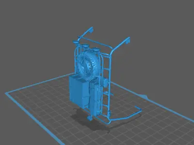 Jeep Wrangler Scale 1-35 And 1-16 Model Kit 3D print model