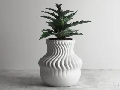 vase 3d print 720  3D print model