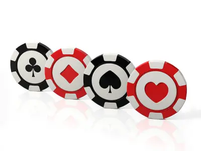 Casino chips 3D model