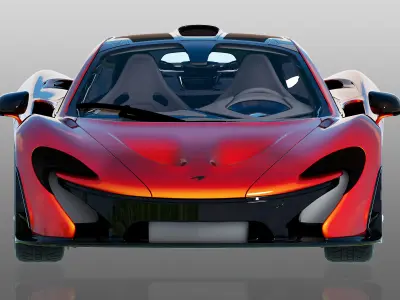 automobile in 2019 3D model