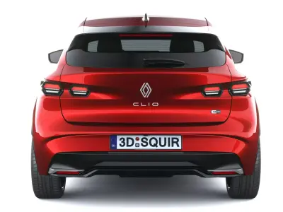 Renault Clio 2026 3D model
